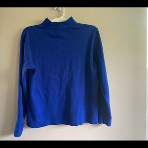 Land’s End Blue Turtleneck
